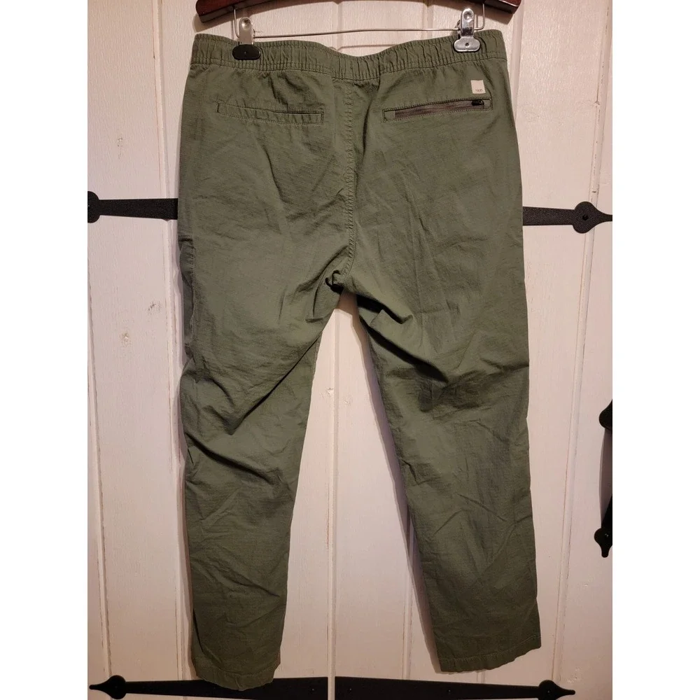 Vuori Pants Mens Ripstop Climber Slim Green V412 Hiking Camp Canvas Size XL